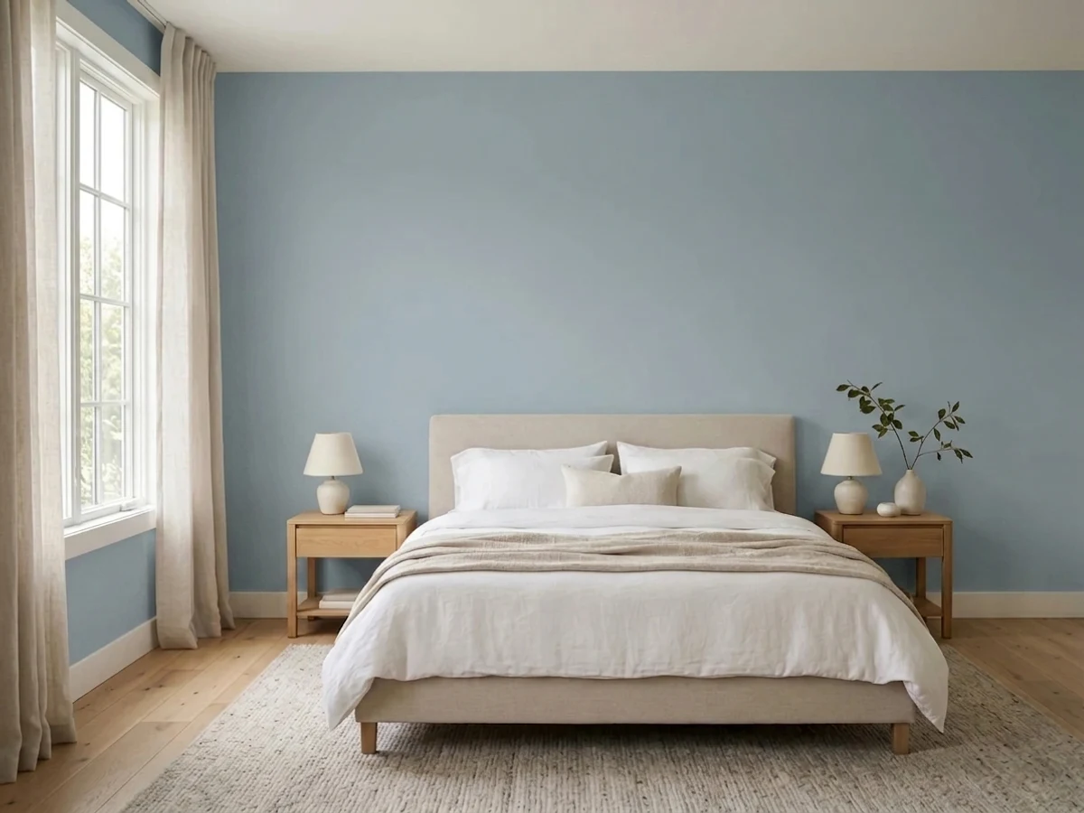 Kompozit In the Blue in a bedroom