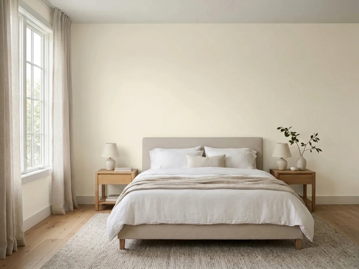 Magnolia Home Silos White in a bedroom