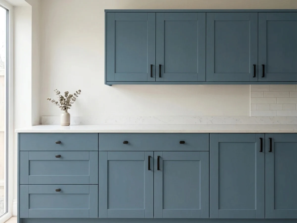 Behr Blueprint in a cabinet