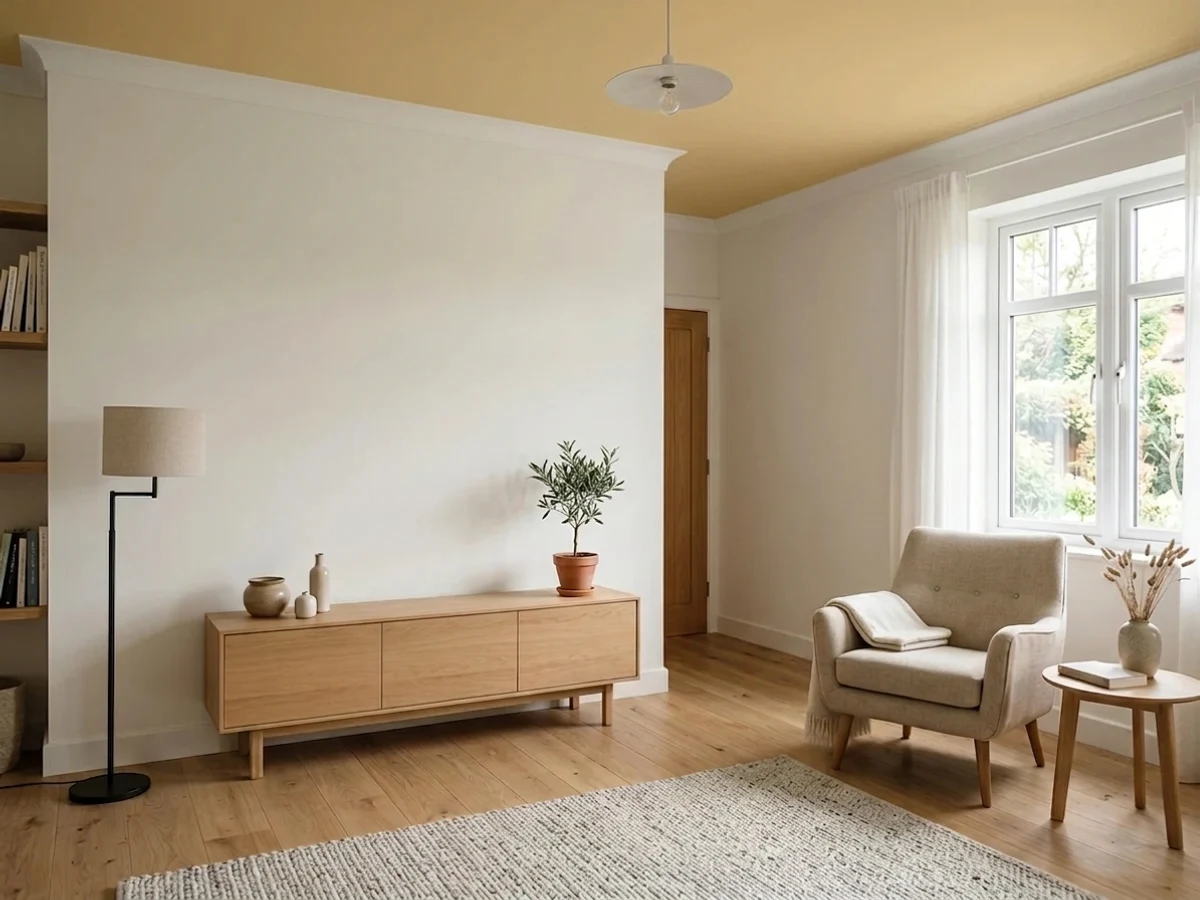 Room painted in Eames