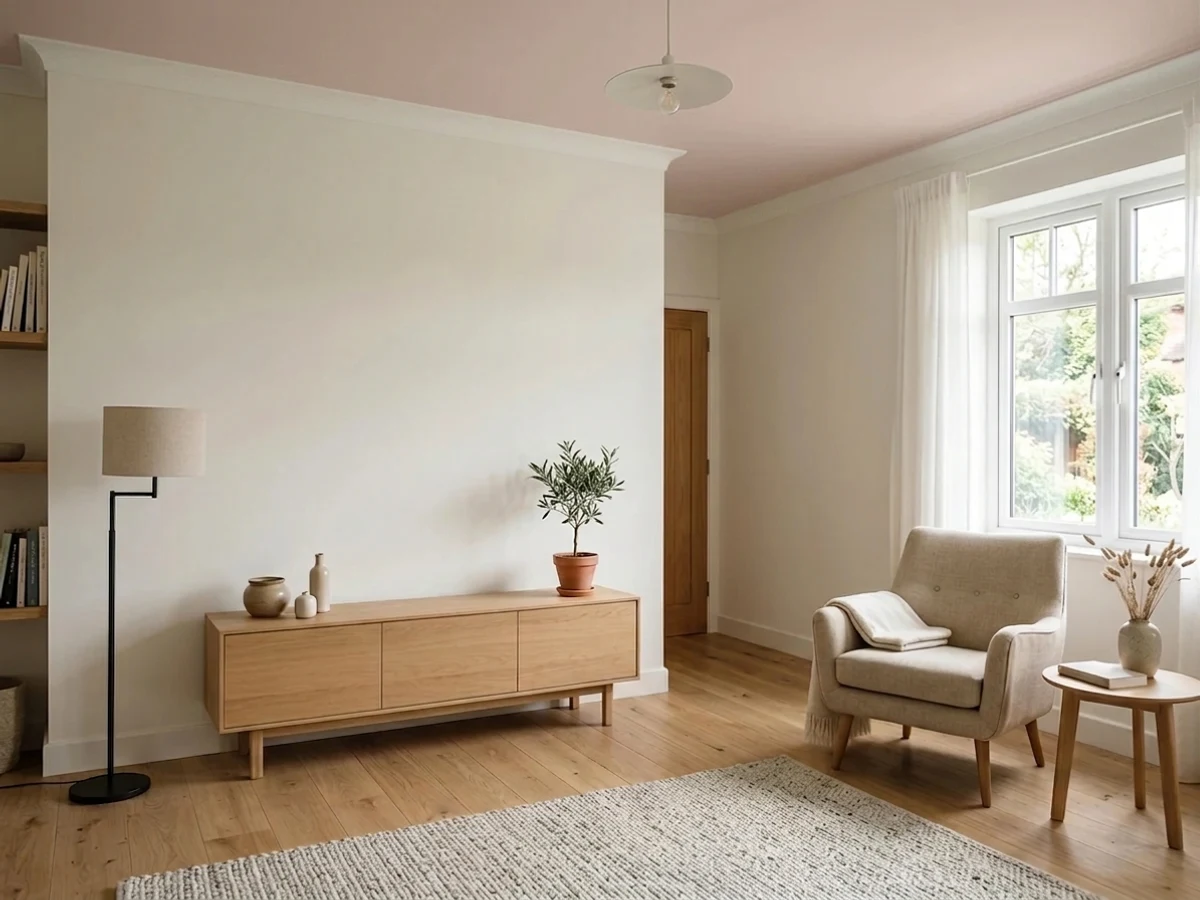 soft dawn pink ceilings — trending pink ceiling colors 2026