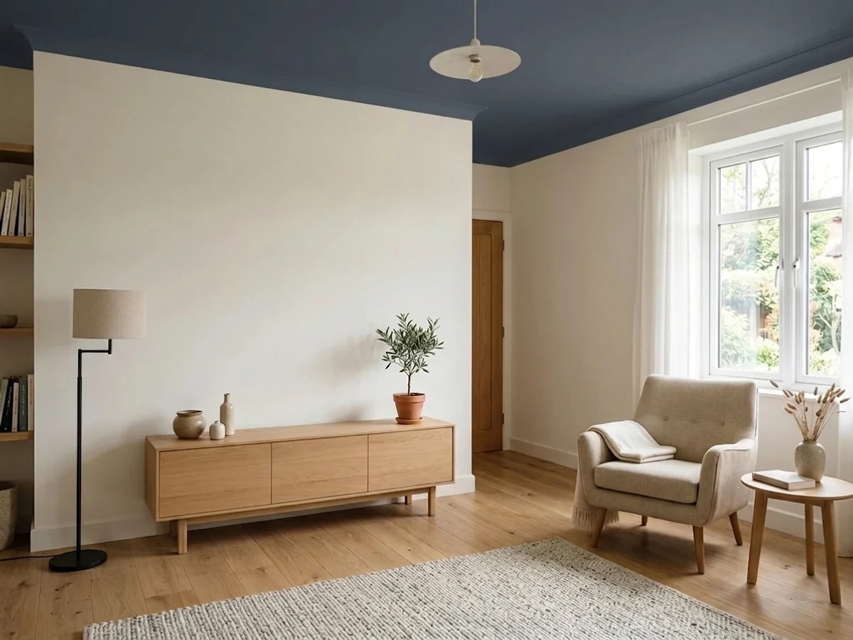 Room painted in Hale Navy