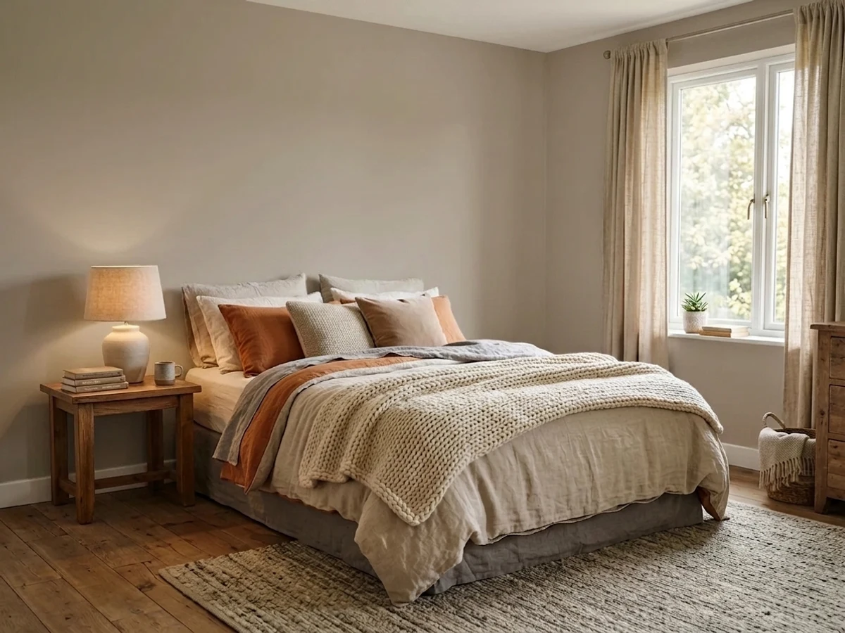Room painted in Dirty Chai