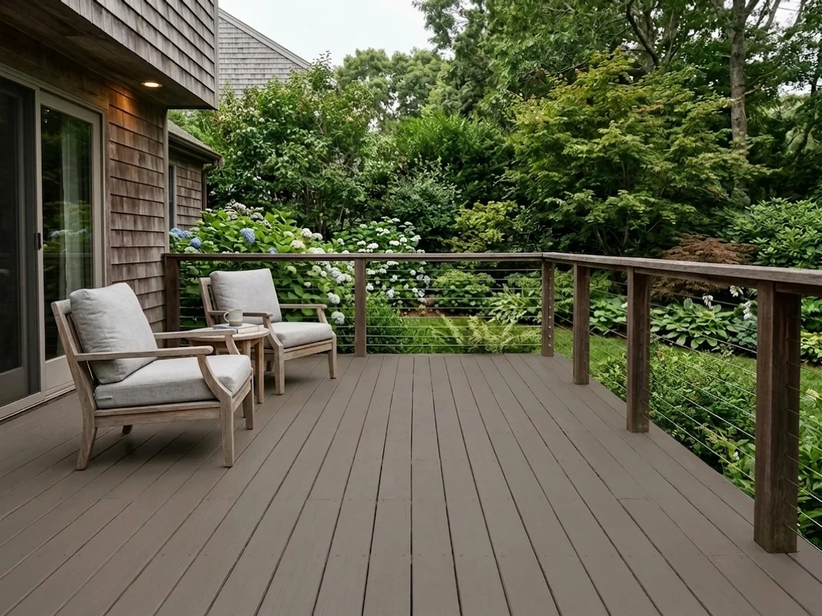 Glidden Monterey Cliffs in a deck