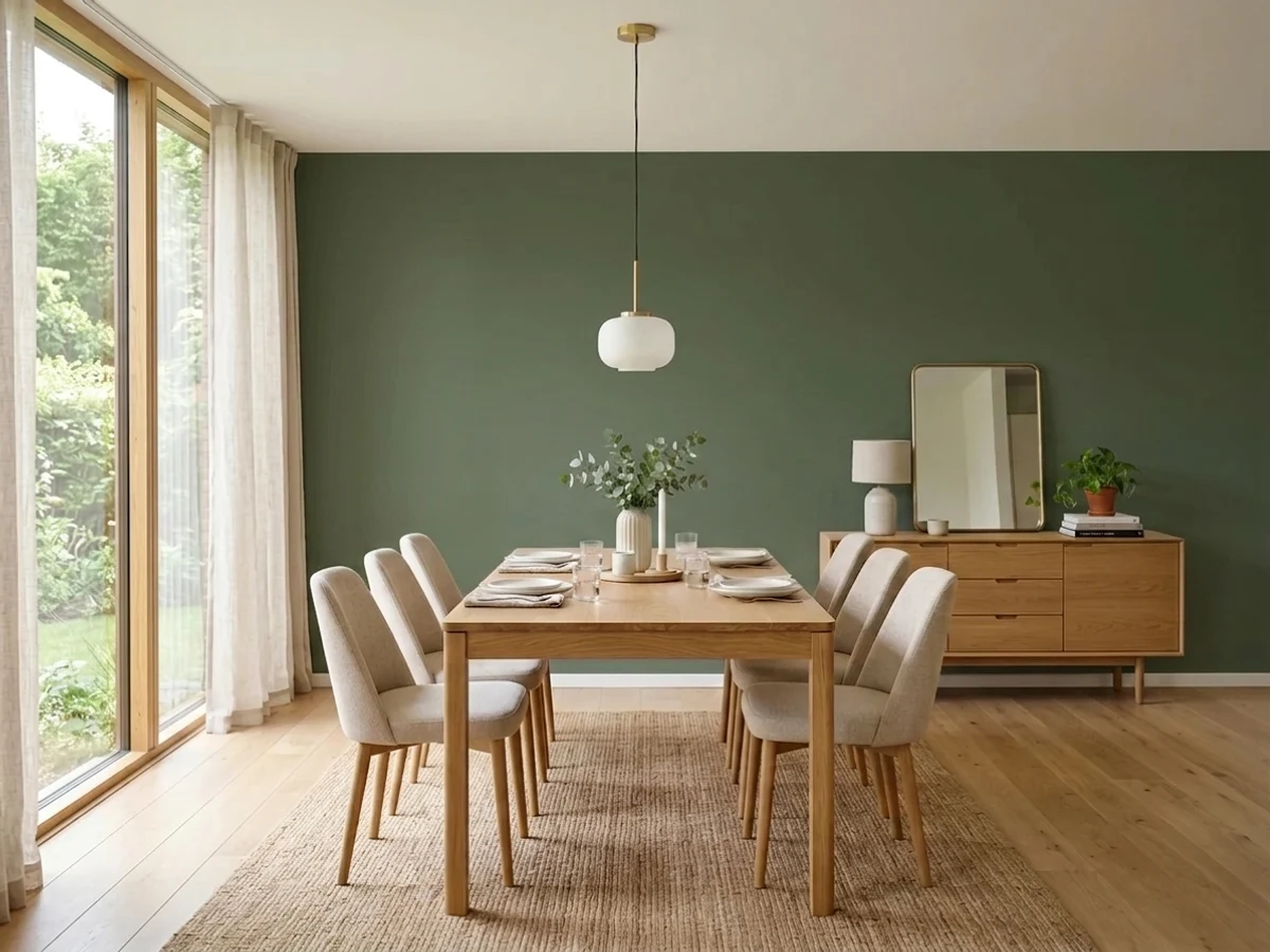 Behr Chard in a dining room