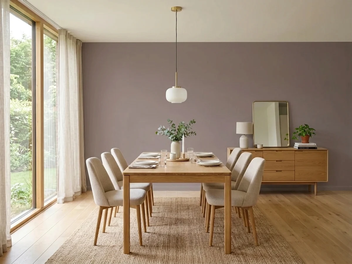 warm terracotta reds — trending red dining room colors 2026