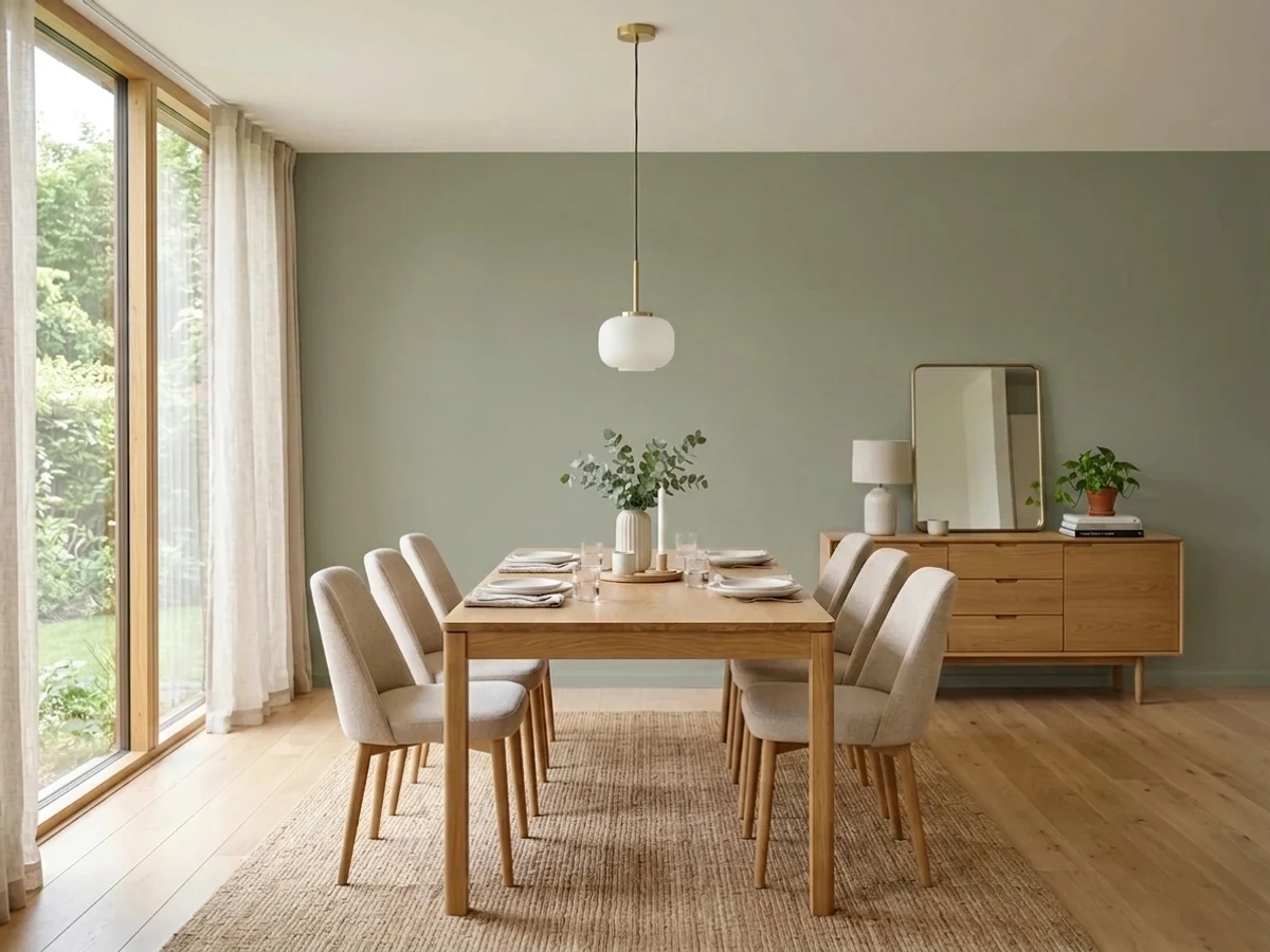 color-drenched green dining rooms — trending green dining room colors 2026