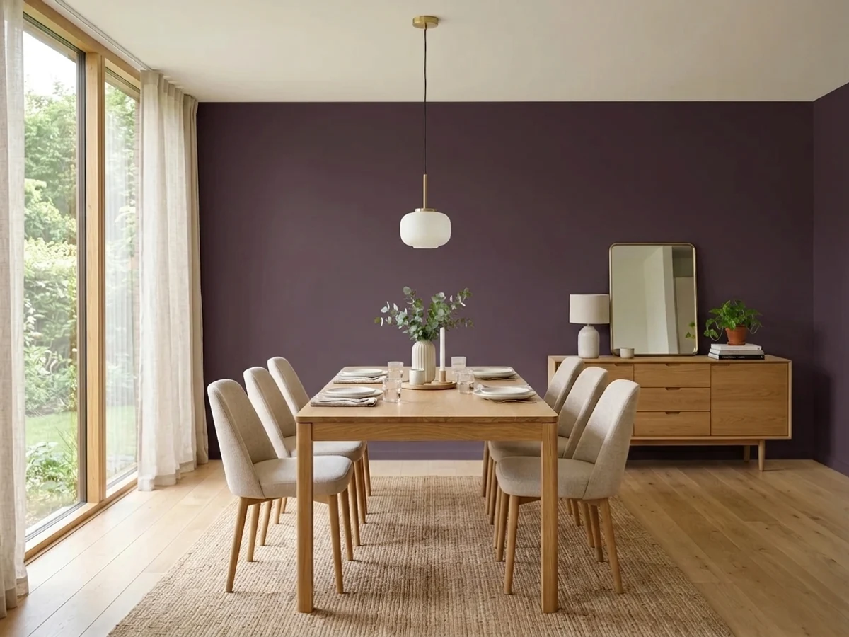 Kompozit Grape Soda in a dining room