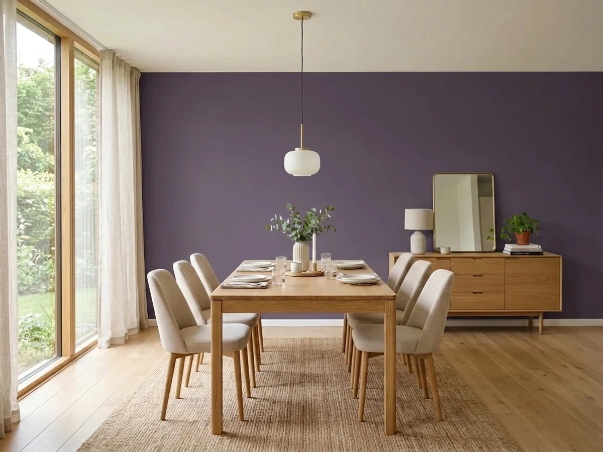 Room painted in Plumage