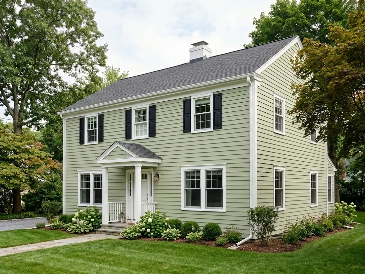 Behr Sage Brush in a exterior