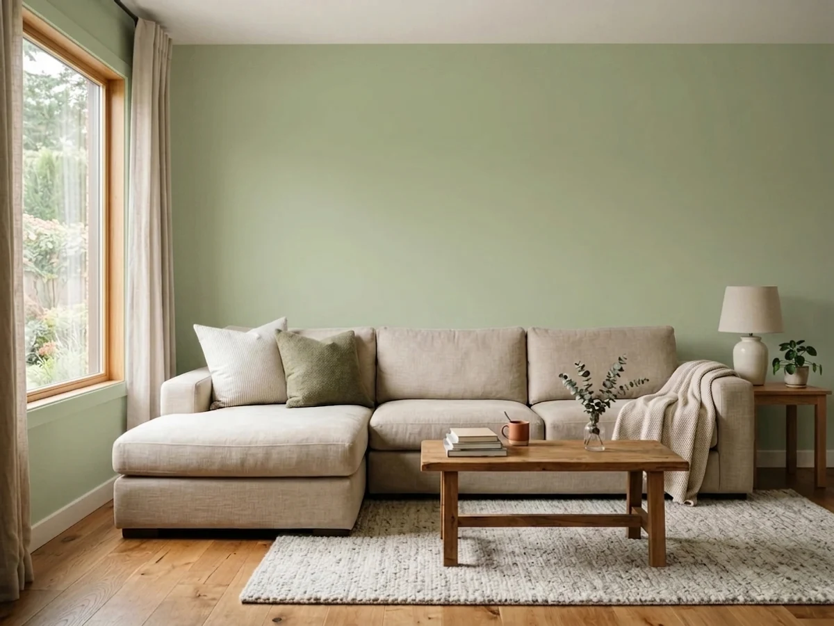 Room painted in Back to Nature