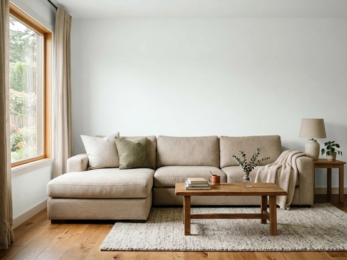 Behr Frost in a family room