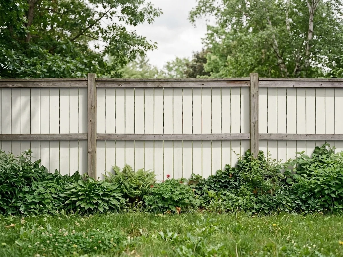 soft warm whites — trending white fence colors 2026