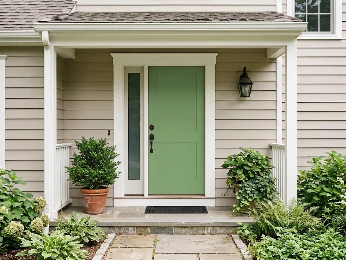 Behr Laurel Tree in a front door