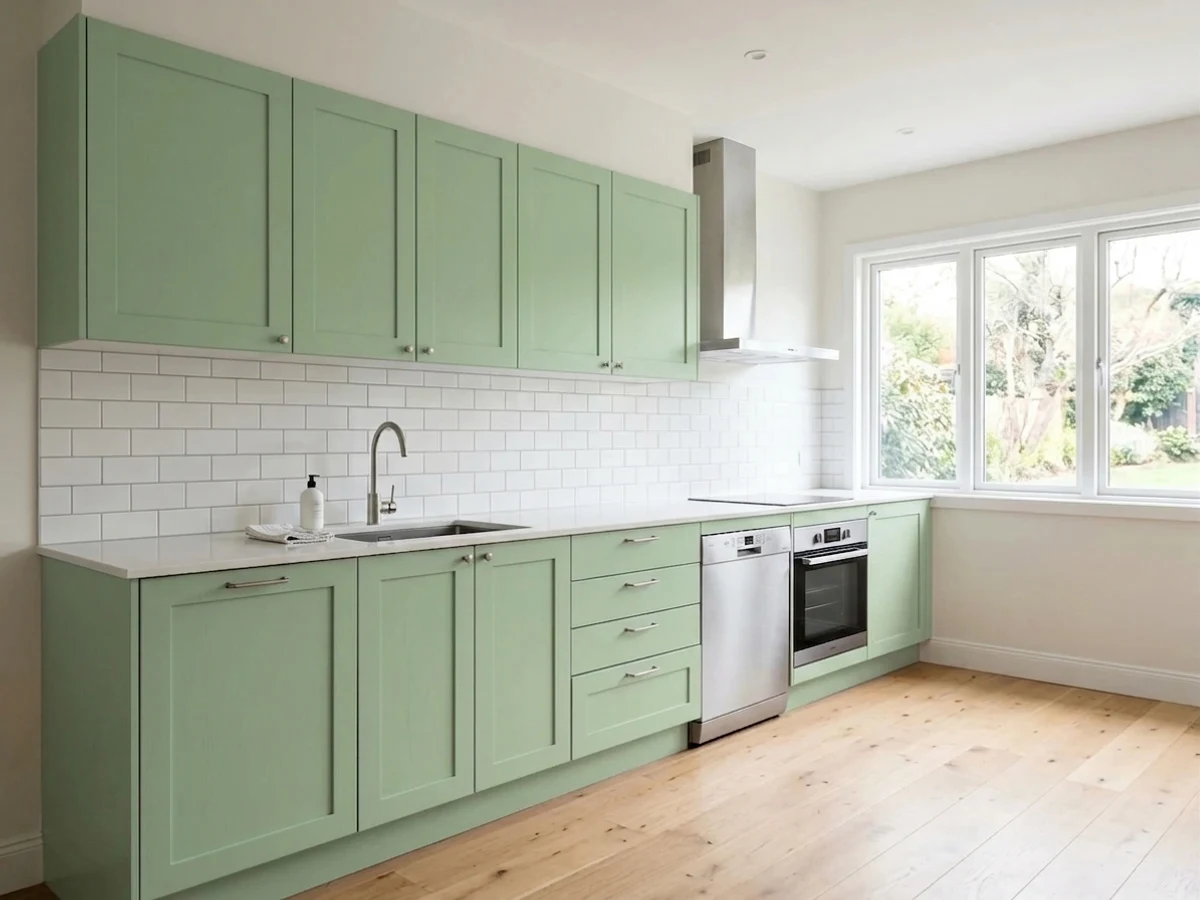 Behr Jojoba in a kitchen