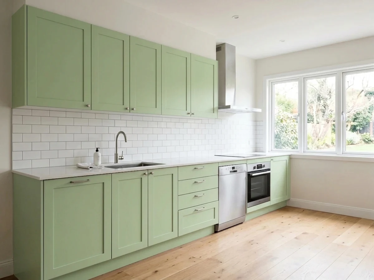 Behr Urban Nature in a kitchen