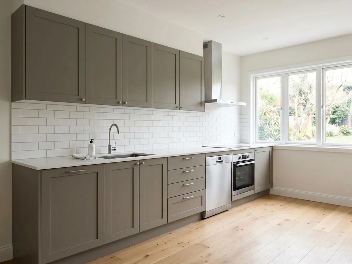 Glidden Thunderstruck in a kitchen