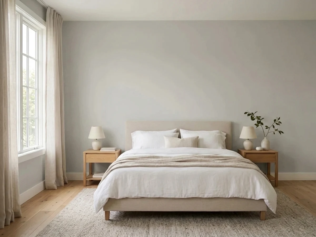 Room painted in Repose Gray