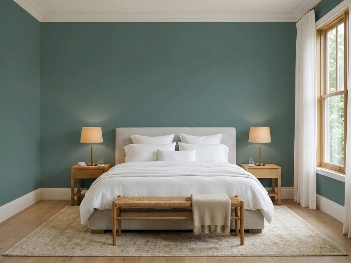 Behr Hidden Gem in a master bedroom