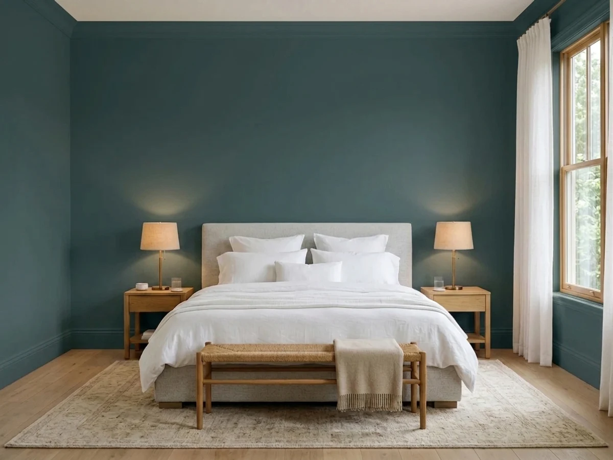 Hirshfield's Winter Balsam in a master bedroom
