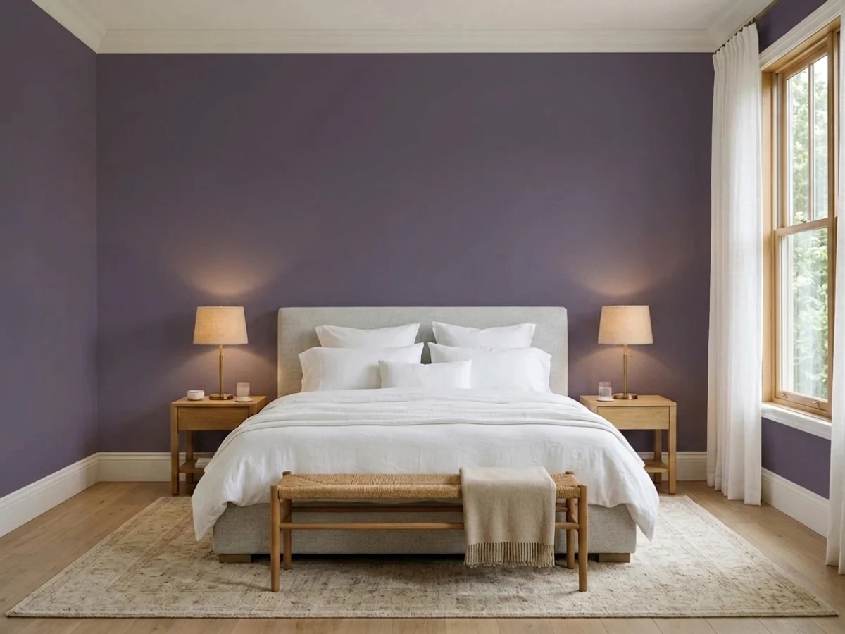 Room painted in Plumage