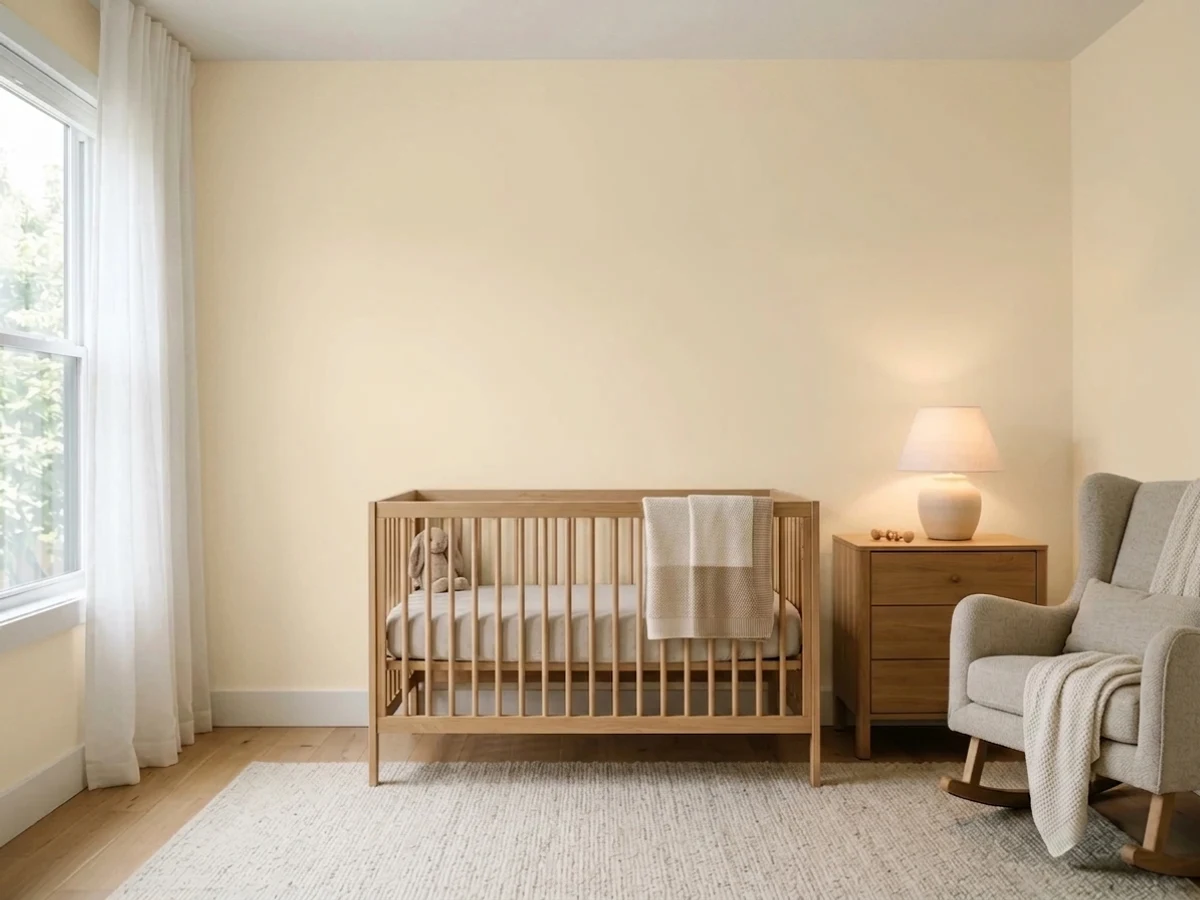 creamy warm whites — trending gender-neutral nursery colors 2026
