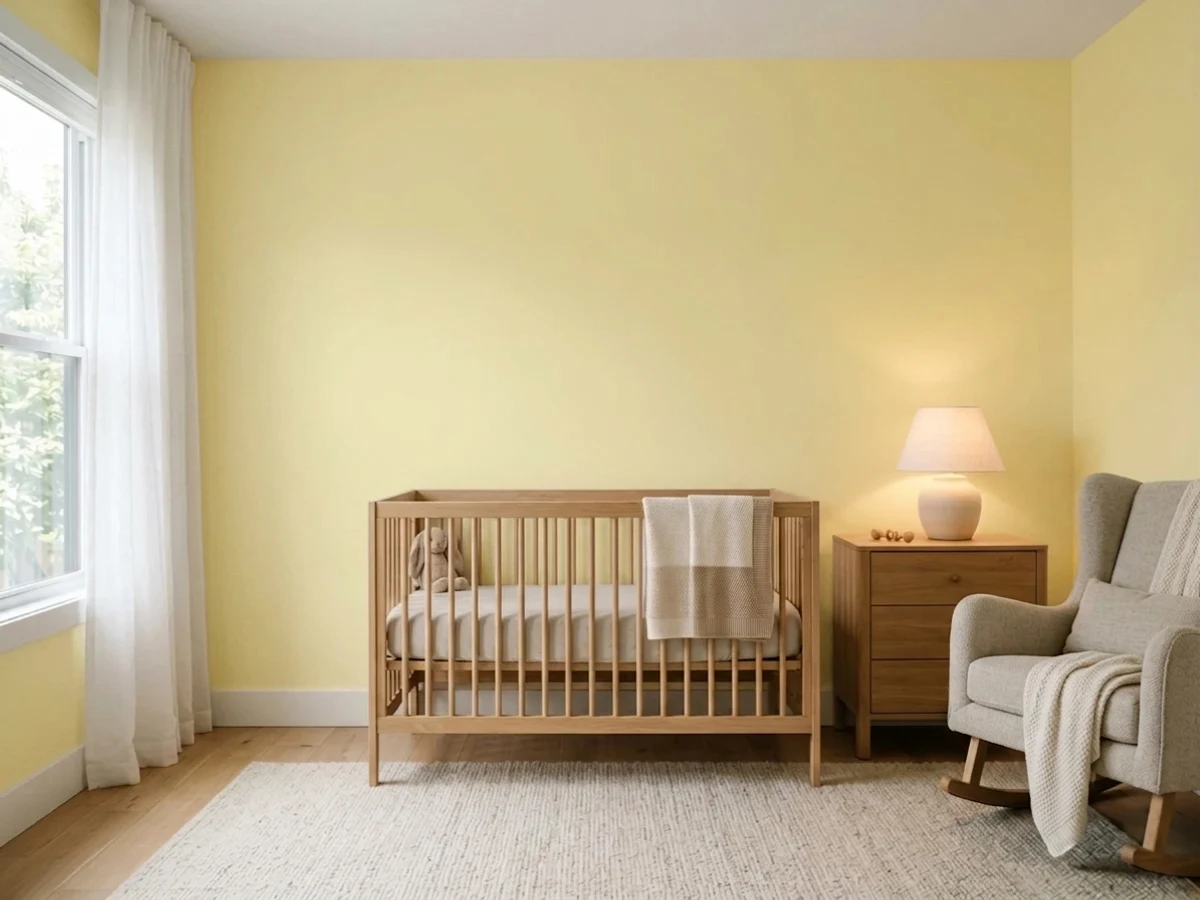 golden daffodil ceilings — trending yellow nursery colors 2026