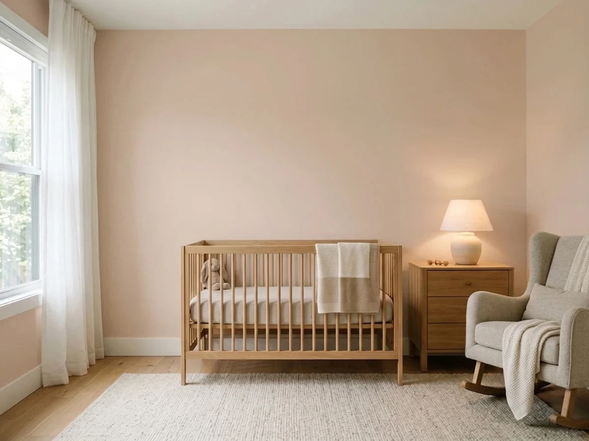 Room painted in Setting Plaster