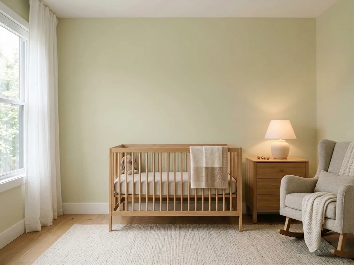 Nursery painted in Kompozit Home Body