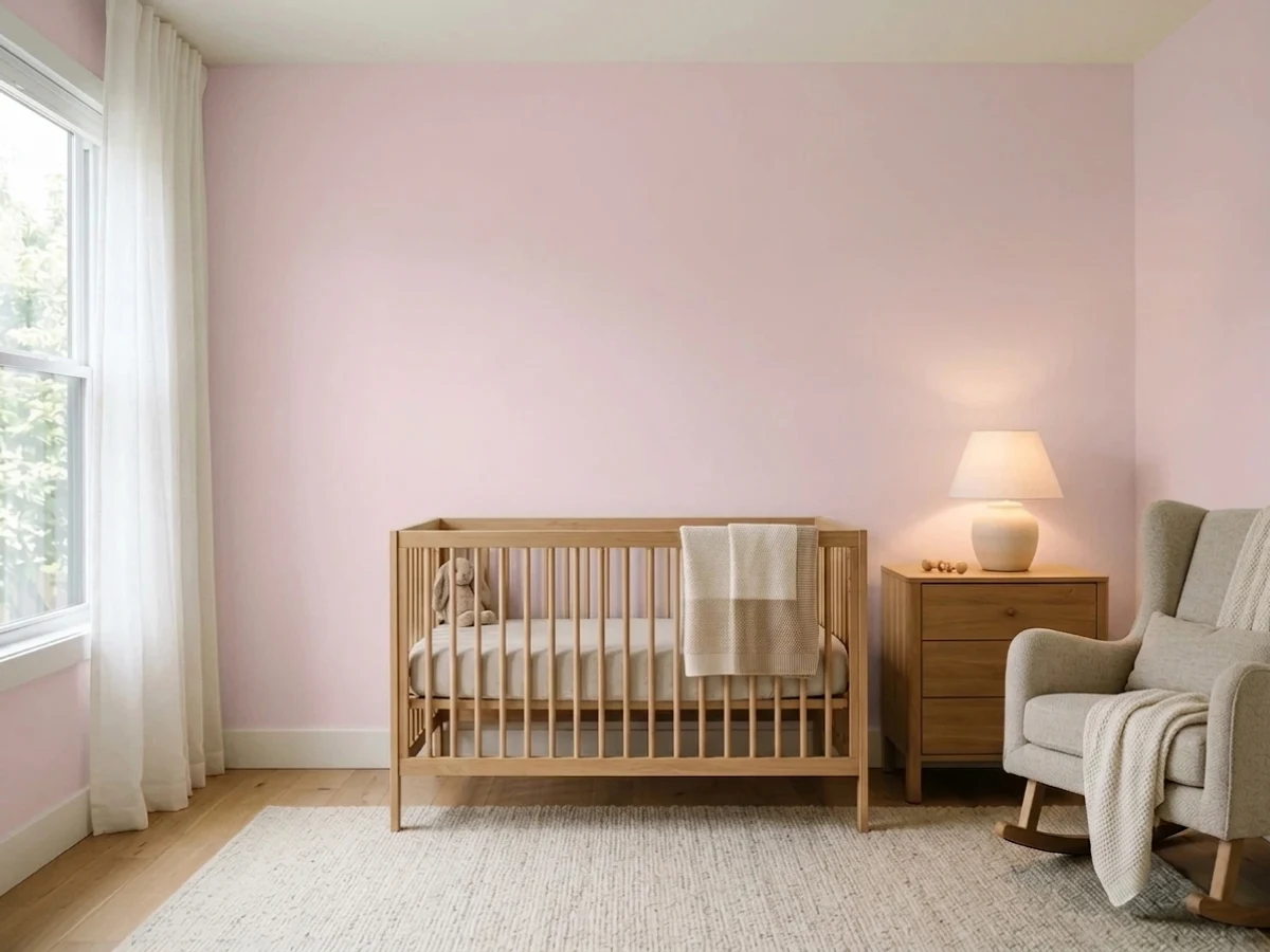 deeper dusty rose — trending pink nursery colors 2026
