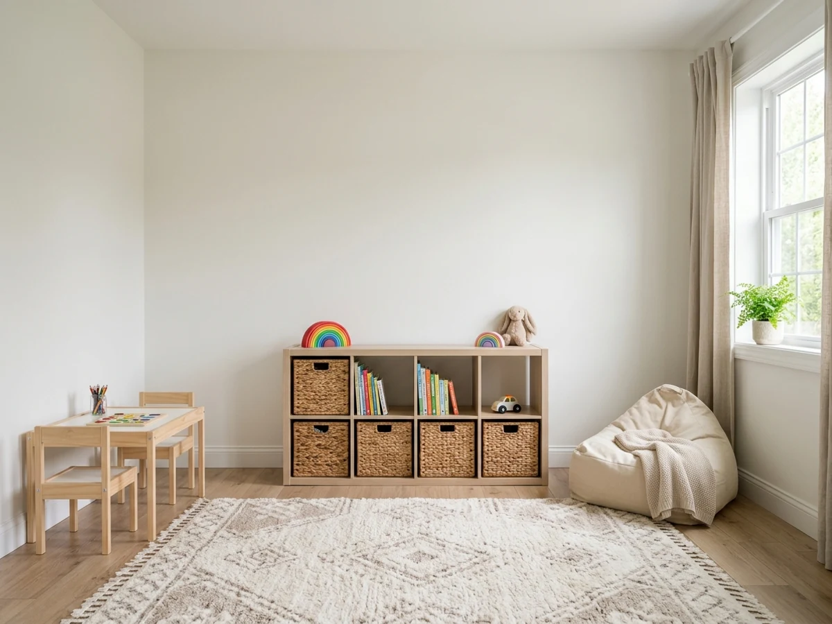 playroom before painting