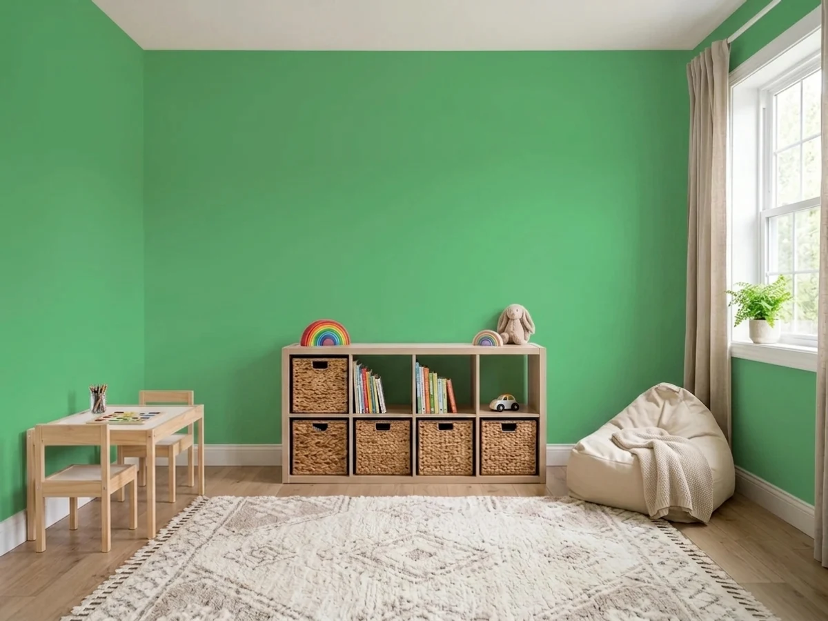 Behr Scotch Lassie in a playroom