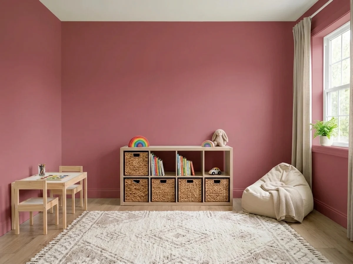 Behr Sensuous in a playroom