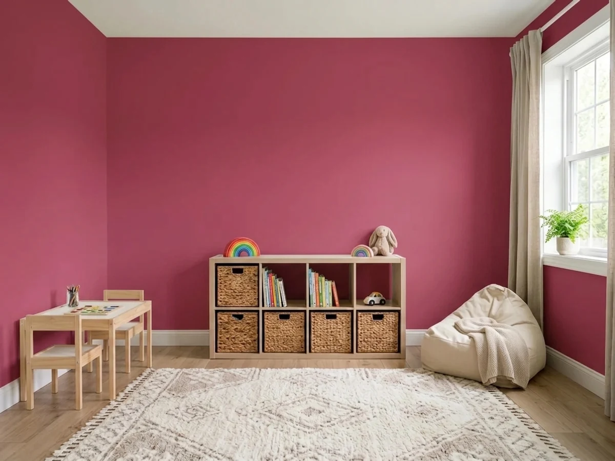 Valspar Glorious in a playroom