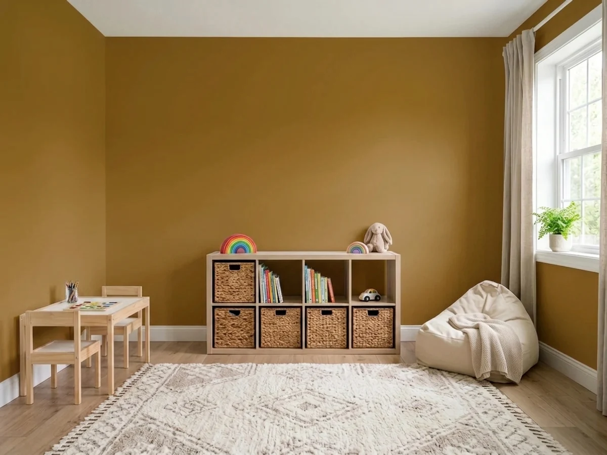 Valspar Komodo in a playroom