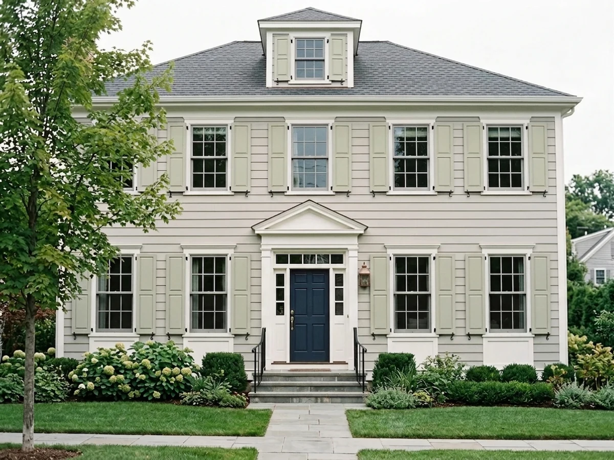 soft fern green shutters — trending green shutters colors 2026