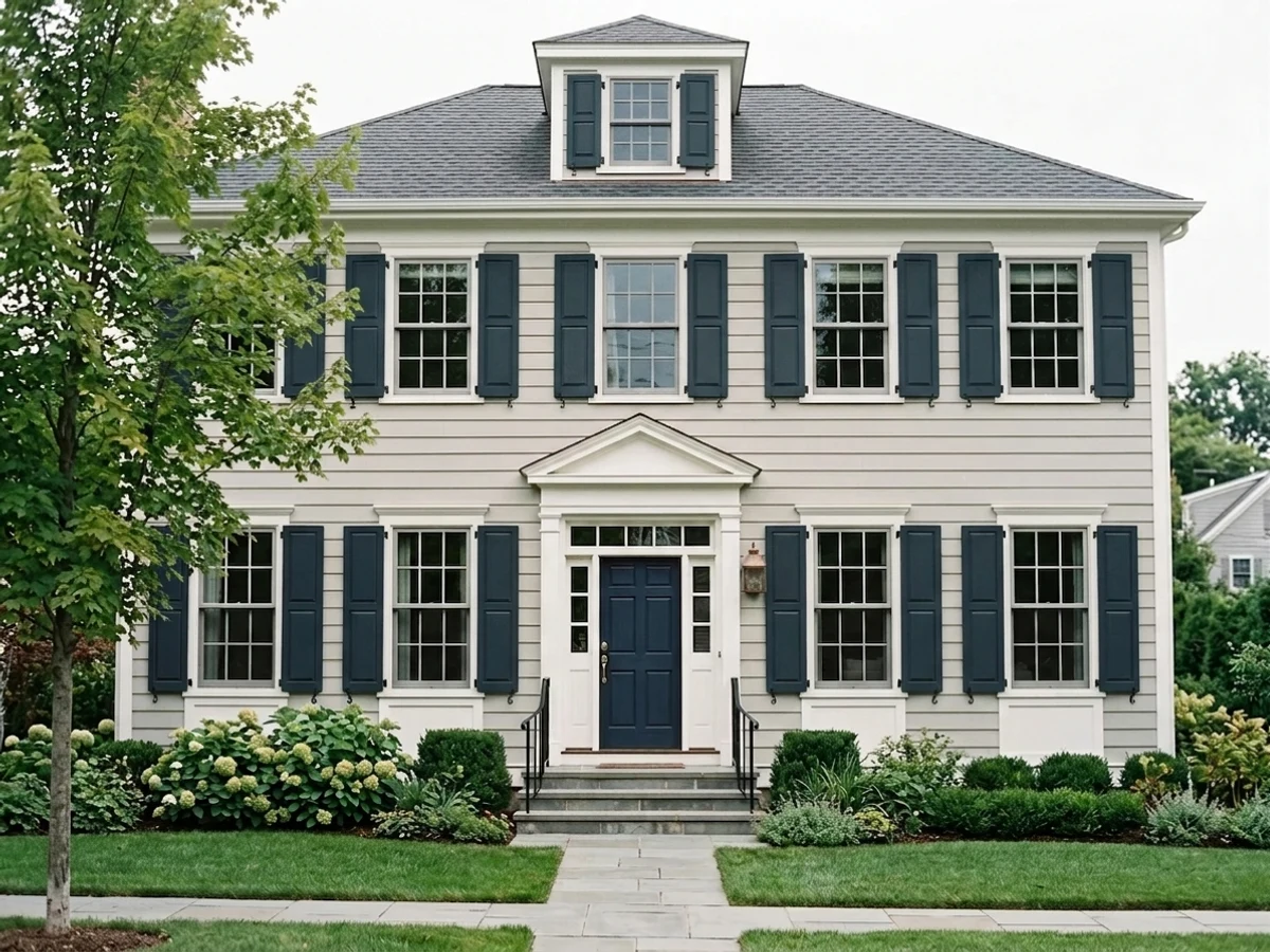 Sherwin-Williams Moscow Midnight in a shutters