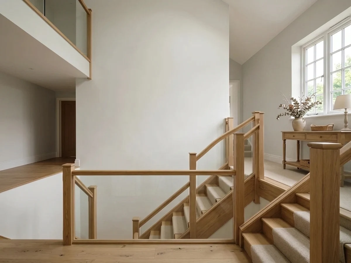 Sherwin-Williams First Star in a stairway