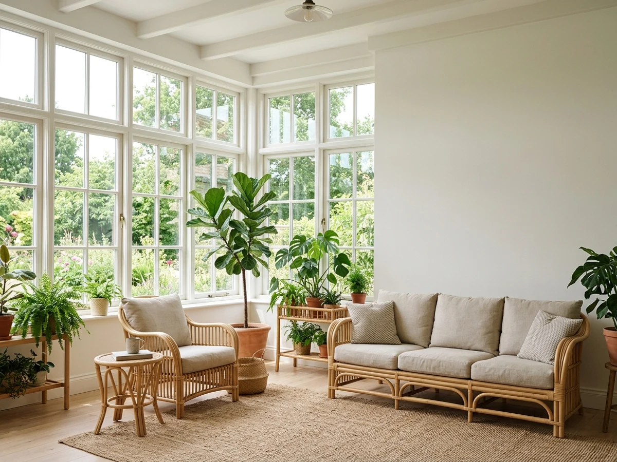 sunroom before painting