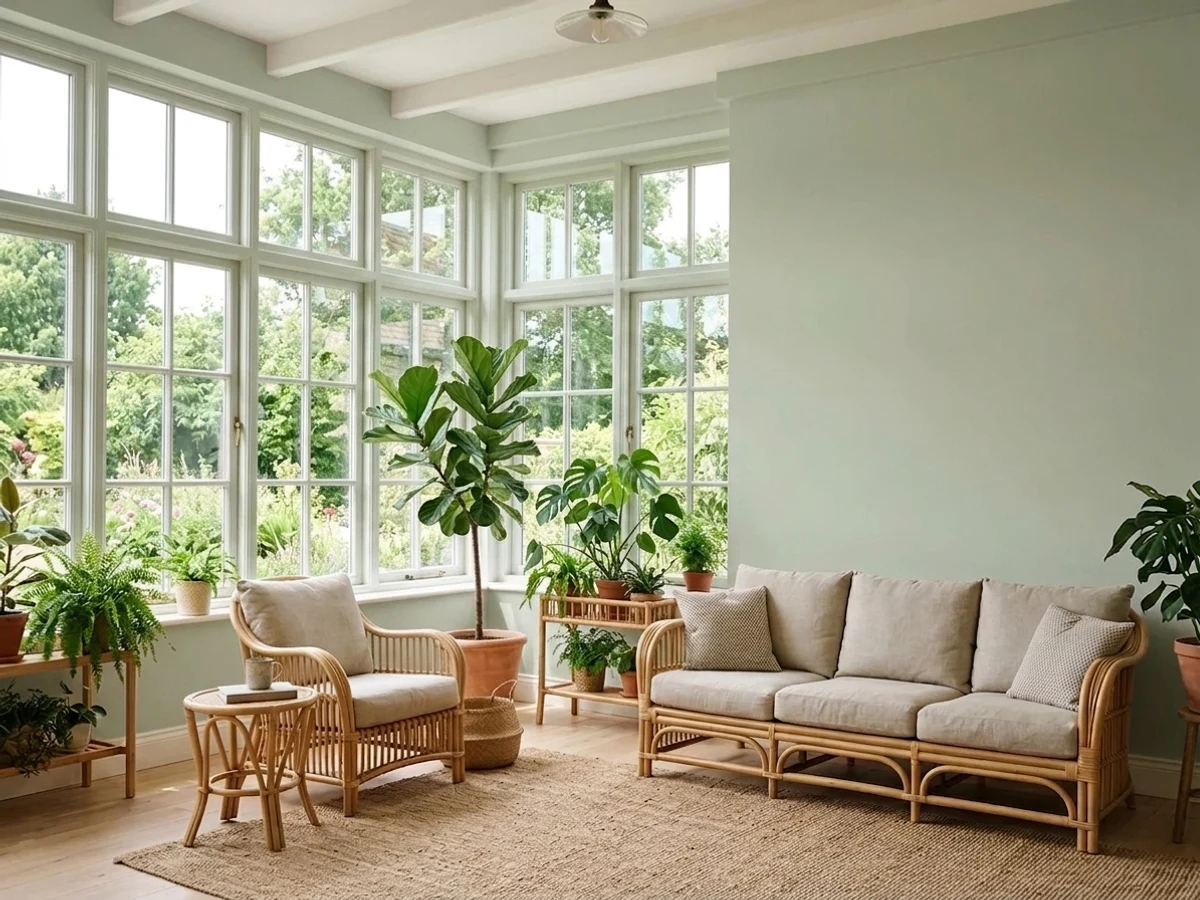 Clare Fresh Kicks in a sunroom