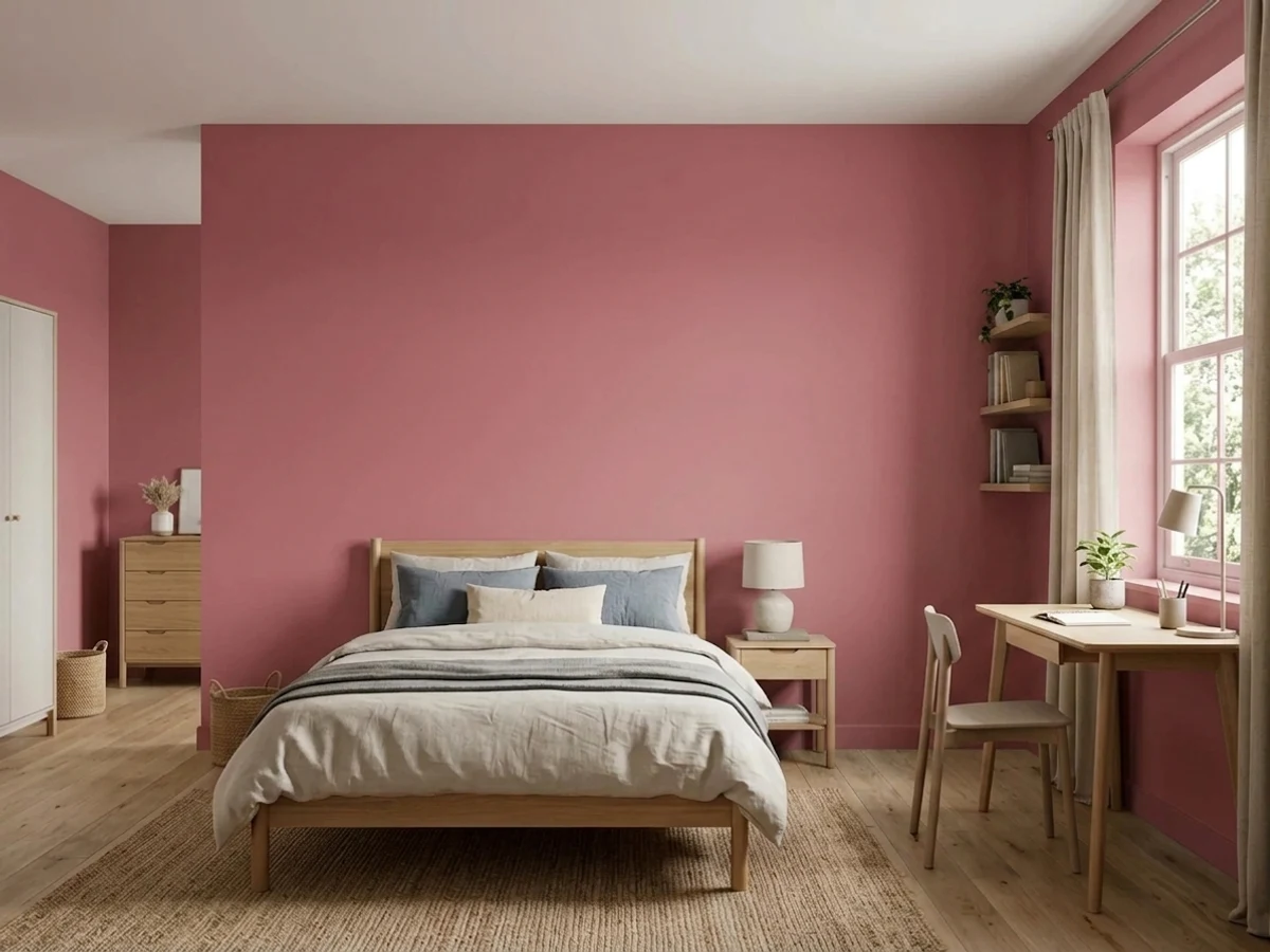 Glidden Arbor Rose in a teen room