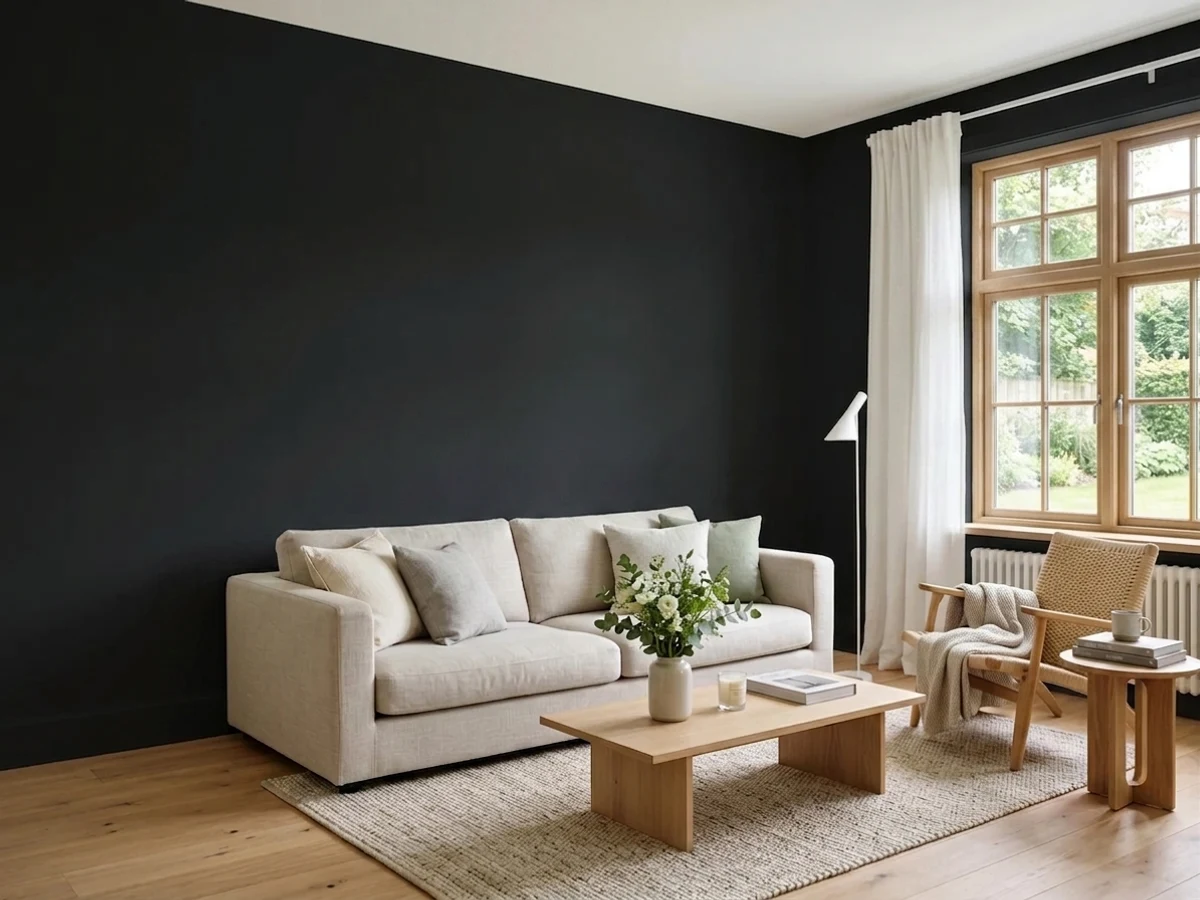 Black — black trim painted in Black