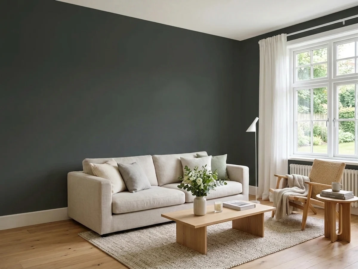 warm charcoal wrought iron trim — trending black trim colors 2026