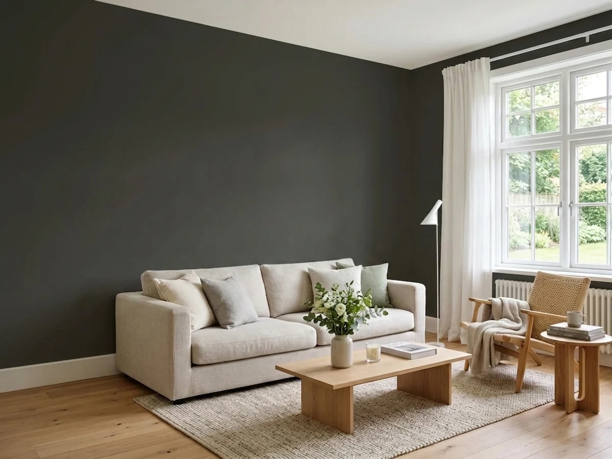 farrow & ball off-black millwork — trending black trim colors 2026