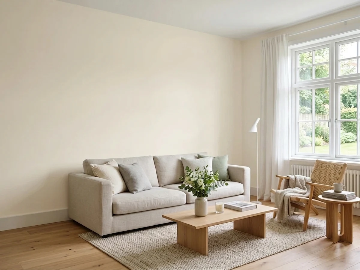 Alabaster — white trim painted in Alabaster