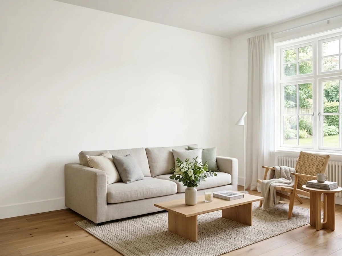 Pure White — white trim painted in Pure White
