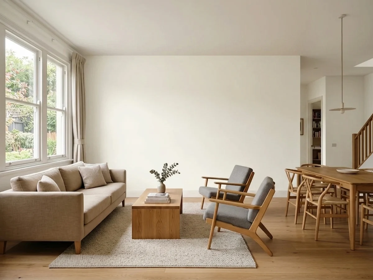 Behr Palais White in a whole house
