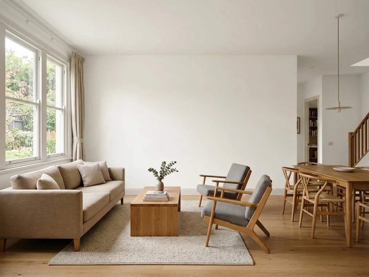 Behr Whisper White in a whole house